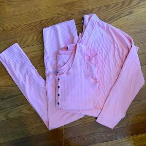 Old Navy Maternity Hospital Pajama Set